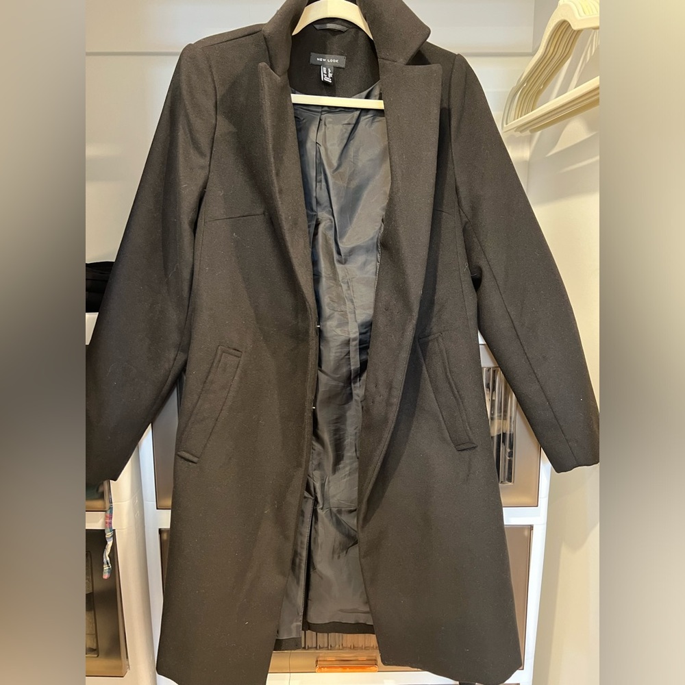 New Look size Small black coat